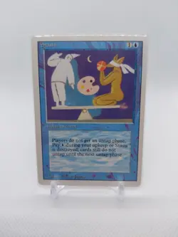 Stasis Wizards of The Coast Magic The Gathering Revised NM Rare - Image 1