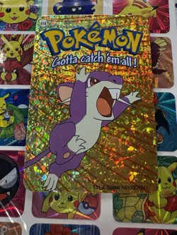 Pokemon 151 Vintage Pocket Monsters Vending HOLO Prism Sticker 2000 Nintendo - Image 4