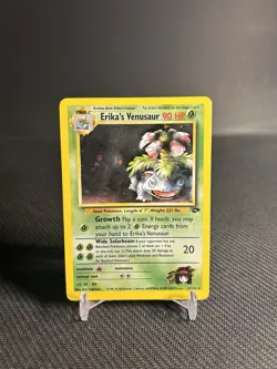 Pokemon TCG Erika's Venusaur 4/132 Gym Challenge Holo HP - Image 1