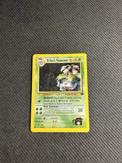 Pokemon TCG Erika's Venusaur 4/132 Gym Challenge Holo HP - Image 3