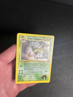 Pokemon TCG Erika's Venusaur 4/132 Gym Challenge Holo HP - Image 5