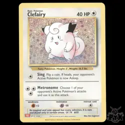 Clefairy Holo #013/034 Trading Card Game Classic NM/Near Mint Pokemon 2023 - Image 1