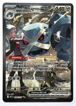 Steven’s Metagross ex 289/217 Pokemon - TCG - Ascended Heroes SIR - Image 1