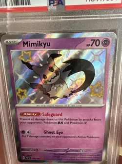 Pokemon Mimikyu 160/091 SV: Paldean Fates Holo Psa 10 - Image 3