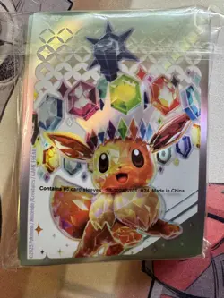 Pokemon Tcg Eevee Card Sleeves x65 from Prismatic Evolutions ETB - Image 1