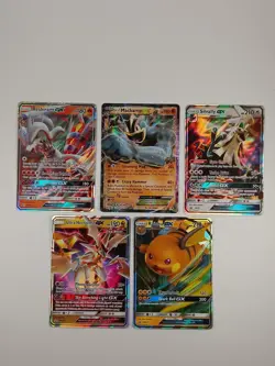 Pokemon Black Star Promo 5 card lot - S&M and XY era - Image 1