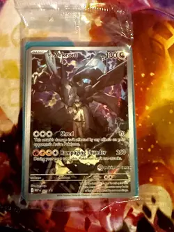 Pokemon TCG - N's Zekrom #31 POKEMON CENTER Promo Ascended Heroes ETB SEALED - Image 1