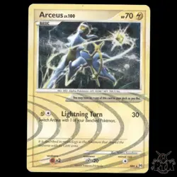 Arceus #AR6 Platinum Arceus MP/Moderatly Played Pokemon 2009 - Image 1