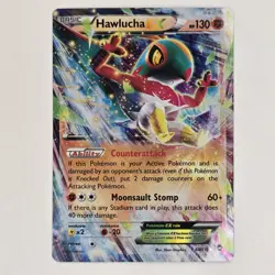 Hawlucha EX 64/111 Holo Ultra Rare XY Furious Fists NM/LP Pokemon - Image 1