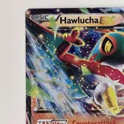 Hawlucha EX 64/111 Holo Ultra Rare XY Furious Fists NM/LP Pokemon - Image 2