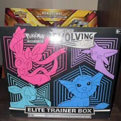 Pokemon TCG: Sword & Shield Evolving Skies Elite Trainer Box ETB Factory Sealed - Image 1