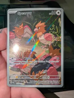 Spearow 151/132 - Illustration Rare - Mega Evolution Base Set ME01 Pokemon IR NM - Image 3