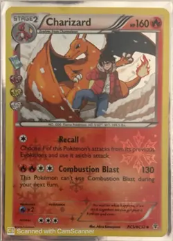 Pokemon Charizard RC5/RC32 Generations Radiant Collection Holo Stage 2 HP160 - Image 1