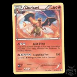 Charizard Holo #20/149 Boundaries Crossed LP/Lightly Played Pokemon 2012 - Image 1