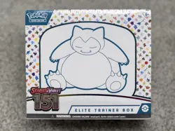 Pokemon TCG Scarlet & Violet 151 ETB Elite Trainer Box Sealed with Plastic Case 820650853159 - Image 1