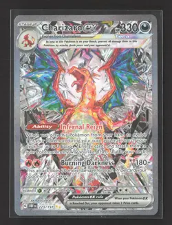 Pokemon 2023 Obsidian Flames Charizard EX Tera #223/197 - Image 1