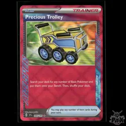 Precious Trolley 185/191 SV08: Surging Sparks NM Pokemon 2024 - Image 1