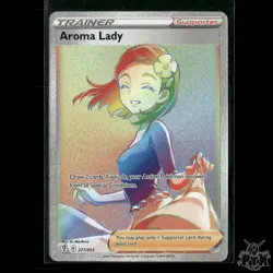 Aroma Lady (Secret) 221/203 SWSH07: Evolving Skies NM Pokemon 2021 - Image 1