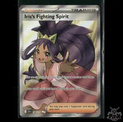 Iris's Fighting Spirit 180/159 SV09: Journey Together NM Pokemon 2025 - Image 1