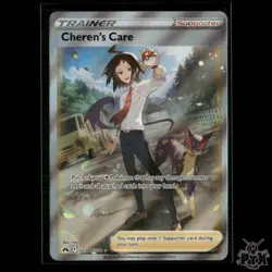 Cheren's Care GG58/GG70 Crown Zenith: Galarian Gallery NM Pokemon 2023 - Image 1