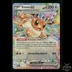Eevee ex 075/131 SV: Prismatic Evolutions NM Pokemon 2025 - Image 1