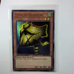 *** MASK OF DARKNESS *** 1ST EDITION ULTRA RARE (MINT/NM) SBSC-EN033 YUGIOH! - Image 1