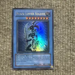 Yu-Gi-Oh Black Luster Soldier 1st Edition SYE-024 LP Condition - Image 1