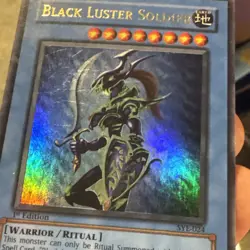 Yu-Gi-Oh Black Luster Soldier 1st Edition SYE-024 LP Condition - Image 3
