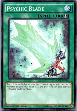 Psychic Blade #DOCS-EN064 Yugioh 1st Edition Lightly played - Image 1