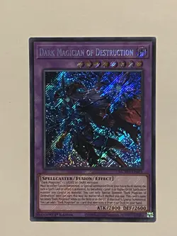 MZMU-EN011 Dark Magician of Destruction Secret Rare YuGiOh! NEW NM - Image 1
