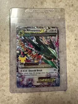 M Rayquaza EX 76/108 Pokemon 25th Celebrations Classic Collection Secret Rare NM - Image 1