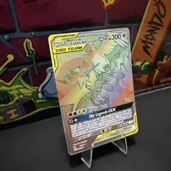 Moltres Zapdos Articuno GX 69/68 NM Hidden Fates Secret Rainbow Rare Pokemon - Image 2