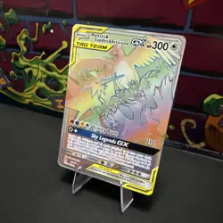 Moltres Zapdos Articuno GX 69/68 NM Hidden Fates Secret Rainbow Rare Pokemon - Image 3
