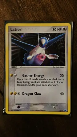 Pokemon TCG Latios 2/10 EX Trainer Kit 1 Holo Common Basic Dragon 80 HP 2004 - Image 1