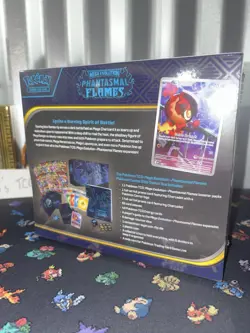 Pokemon Tcg: Pokemon Center Phantasmal Flames Elite Trainer Box ETB Exclusive !. - Image 5