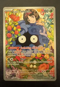 Erika’s Tangela 218/217 - Pokemon TCG - Ascended Heroes Illustration Rare Holo - Image 1