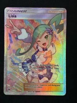 Lisia 164/168 Full Art Ultra Rare Celestial Storm Pokemon Card - Image 1