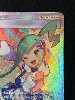 Lisia 164/168 Full Art Ultra Rare Celestial Storm Pokemon Card - Image 3