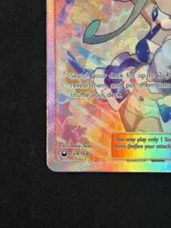 Lisia 164/168 Full Art Ultra Rare Celestial Storm Pokemon Card - Image 5