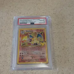 2021 POKEMON CELEBRATIONS CLASSIC COLL #4 CHARIZARD-HOLO PSA 10 - Image 1