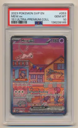PSA 10 Pokemon Black Star Promo Mew EX SVP EN #053 GEM MINT Condition!! - Image 1