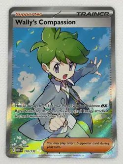 Wally's Compassion - 176/132 176/132 Pokemon Ultra Rare ME01: Mega Evolution Car - Image 1