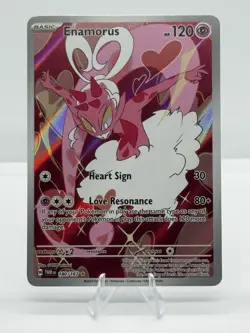 Pokemon TCG Enamorus Sv06: Twilight Masquerade 180/167 Illustration Rare Holo - Image 1