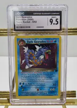 Pokemon Dark Gyarados Team Rocket 2000 Holo 8/82 CGC Grade 9.5 MINT+ - Image 1