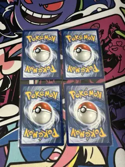 Pokemon TCG Mega Gengar EX 56/94 Phantasmal Flames Lot Of 4 - Image 2