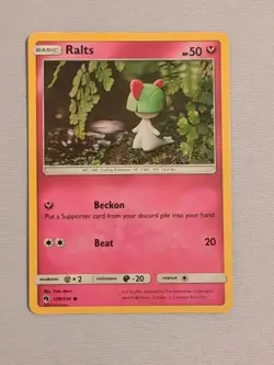 Ralts #139/214 Pokemon TCG Common Lost Thunder Lightly Played - Image 3
