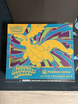 Pokemon TCG: Ascended Heroes Pokemon Center Exclusive ETB - New - Image 1