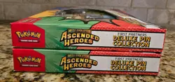 2 - Pokemon Mega Evolution Ascended Heroes Deluxe Pin Collection Boxes - Image 4