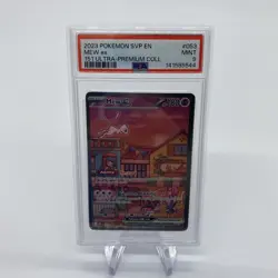 Pokemon Mew ex EX Promo Full Art Holo 053 Scarlet & Violet PSA 9 2023. (44) - Image 1