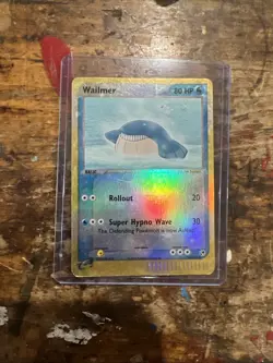 Pokemon TCG Wailmer 83/100 Reverse Holo EX Sandstorm - LP/MP - Image 1